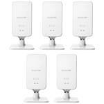 HPE Aruba Networking Instant On Access Point Dual Radio 2x2 Wi-Fi 6 (RW) AP22D 5 PACK