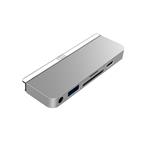 HyperDrive 6-in-1 USB-C Hub pro iPad Pro - Silver