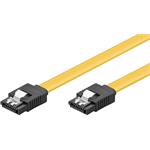 Kabel datový SATA 6 Gb/s, západky, 0,3m