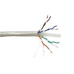 Kabel UTP kulatý, kat. 6, AWG24, Eca, 305m, drát
