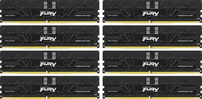 Kingston FURY Renegade Pro 8x32GB DDR5 6800MHz CL34, ECC Reg, XMP