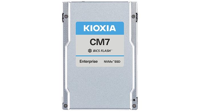 Kioxia Enterprise SSD, CM7-V U.3 SIE U.3 Series, 3200 GB, PWPD:3, PCIe Gen5 1x4, 2x2, U.3 15mm, 14000/6750 MB/s, 2700/6
