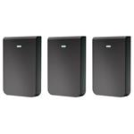 Kryt pro UniFi In-Wall HD, vzor černá - sada 3 kusů