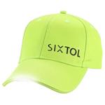 LED kšiltovka Sixtol se světlem B-CAP 25lm, nabíjecí, USB zelená