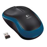 Logitech Wireless Mouse M185, bezdrátová myš, modrá
