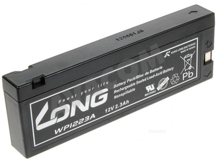 Long olověná baterie, 12V, 2.1Ah, 25.2Wh