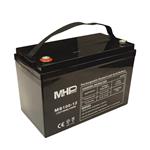 MHPower MS100-12, olověný akumulátor AGM 12V/100Ah, Terminál T3 - M8