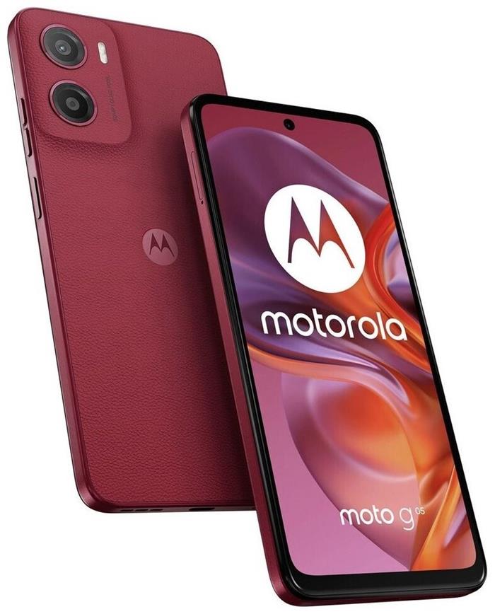 Motorola Moto G05 Plum Red