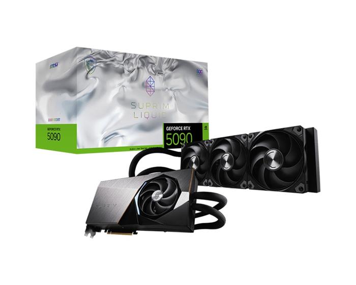 MSI GeForce RTX 5090 32G SUPRIM LIQUID SOC