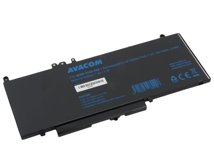 Náhradní baterie Dell Latitude E5450 Li-Pol 7,4V 6810mAh 51Wh