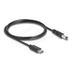 Napájecí kabel USB-C na DC 5.5x2.1mm, 1m