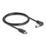 Napájecí kabel USB-C na DC 5.5x2.1mm 90°, 1.5m