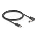 Napájecí kabel USB-C na DC 5.5x2.5mm 90°, 1.5m