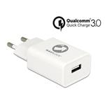 Navilock Napájecí zdroj 1 x USB typ A s Qualcomm® Quick Charge 3.0 bílý