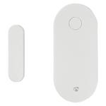 NEDIS chytrý dveřní nebo okenní snímač/ Android & iOS/ Zigbee/ SmartLife/ baterie CR2032 součástí balení/ bílý