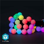 Nedis WIFILP02C48 SmartLife světelný řetěz | Wi-Fi | RGB | 48 LED's | 10.80 m | Android / IOS