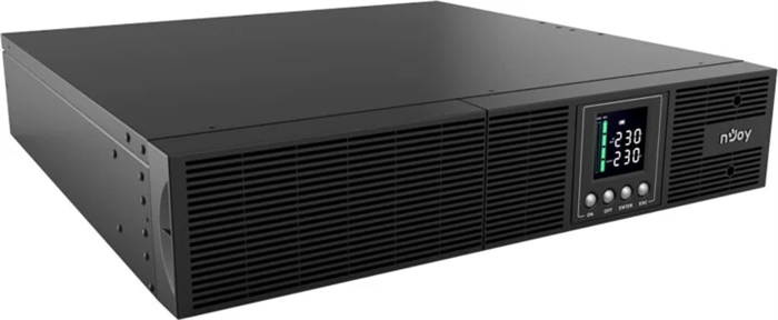 nJoy Aster 1K, Rack 2U / Tower, On-line, 1KVA / 900W