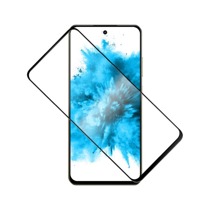 Ochranné tvrzené sklo FIXED Full-Cover pro Realme 14x 5G, černé