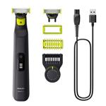 Philips OneBlade Pro 360 QP6542/15 zastřihovač, voděodolný, 3 nástavce, akumulátorový provoz