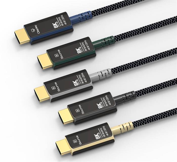 PremiumCord HDMI 2.1 optický propojovací kabel, 8K@60Hz, 10m