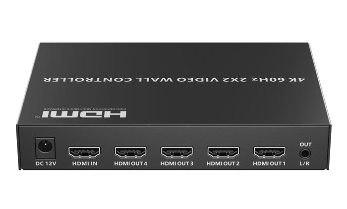 PremiumCord HDMI Video Wall controller, 4:1, 4K@60Hz, 8 zobrazovacích módů
