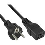 PremiumCord Kabel síťový k počítači 230V 16A 3m  IEC 320 C19 konektor