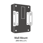 Qnap Mounting Bracket - Wall mount for IS-400 Pro