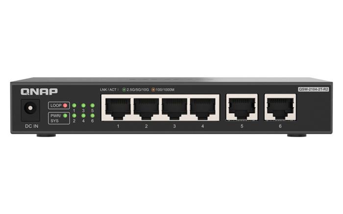QNAP switch QSW-2104-2T-R2