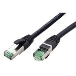 Roline S/FTP patchkabel kat. 6a, 15m, černý