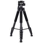 Rollei Stativ Compact Traveler Star S4 / Zátěž 5kg/ Vytažený 160cm/ Černý