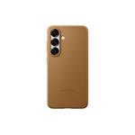 Samsung Ochranný kryt z veganské kůže pro Galaxy S25+ Brown