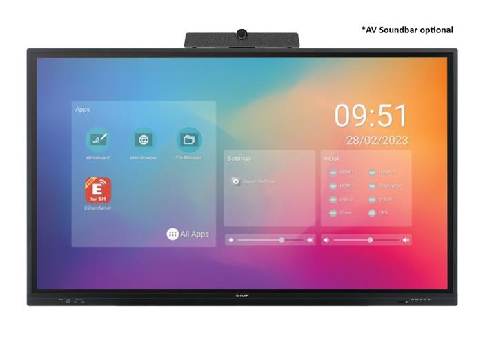 Sharp PN-LC652 LCD 65" Infračervený dotykový displej