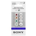 SONY náhradní silikonové koncovky do sluchátek, bílé