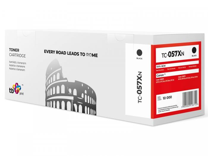 TB náhrada za toner Canon CRG 057H, černý, 10.000 stran