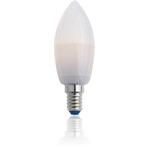 Tesla - LED žárovka CRYSTAL SVÍČKA,  E14, 3.5W, 230V, 350lm, 4000K studená bílá, 360°, White Label