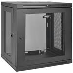 Tripplite Skříň SmartRack 12U, hloubka pro přepínače, montáž na stěnu