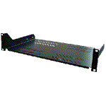 Triton 19" polička A1 perforovaná 1U/250mm, max.20kg černá
