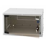 Triton 19" rack 9U/400mm, FLAT-PACK (rozložený), prosklené dveře, šedý