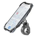 Univerzální držák Cellularline Bike Holder PRO pro mobilní telefony k upevnění na řídítka, černý