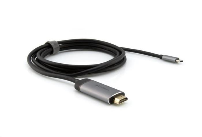VERBATIM 49144 USB-C to HDMI 4K Adapter with 1.5m cable HUB