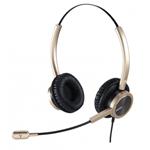 WELL Mairdi MRD-809DG, náhlavka dvouušní, gold
