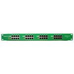 WiFiHW • POE-PAN16-GBATF • 802.3af/at gigabitový stíněný 16-portový PoE panel