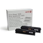 Xerox černý toner pro 3020/3025, 2x 1500 stran, 2-pack