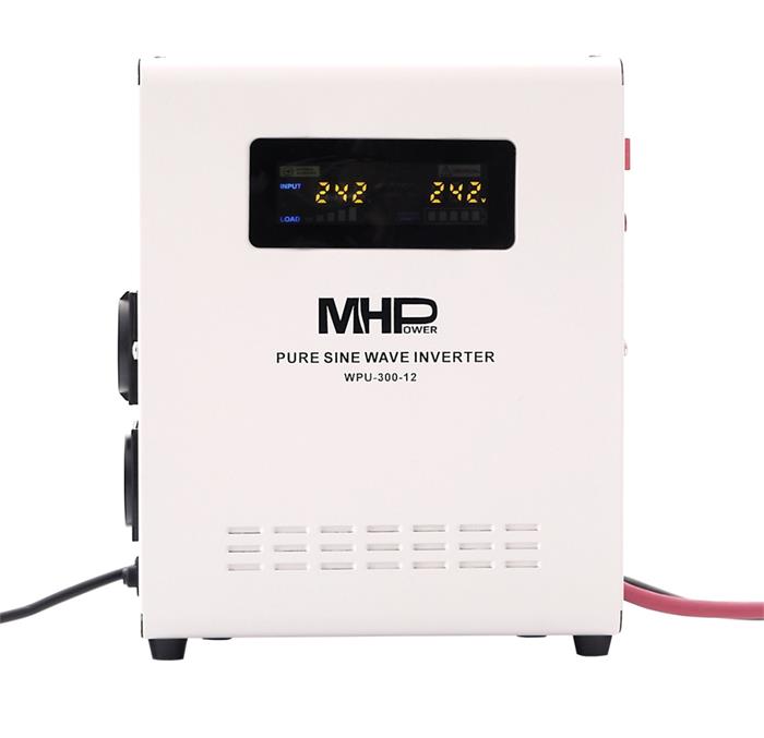 Záložní zdroj MHPower WPU-300-12, UPS, 300W, čistý sinus, 12V